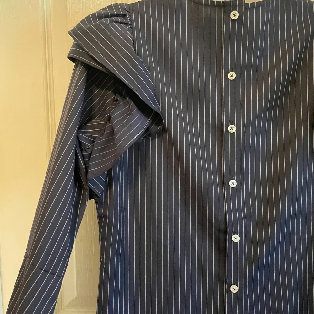 Double R Brand Custom Ruffled Suiting Top - Picture 2 of 4